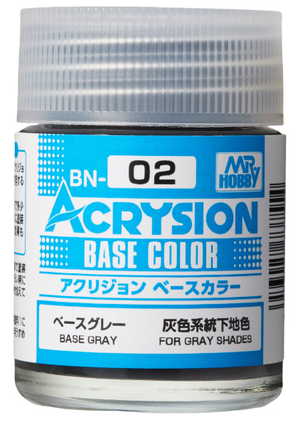 BN02 Acrysion Base Color Base Gray 18ml