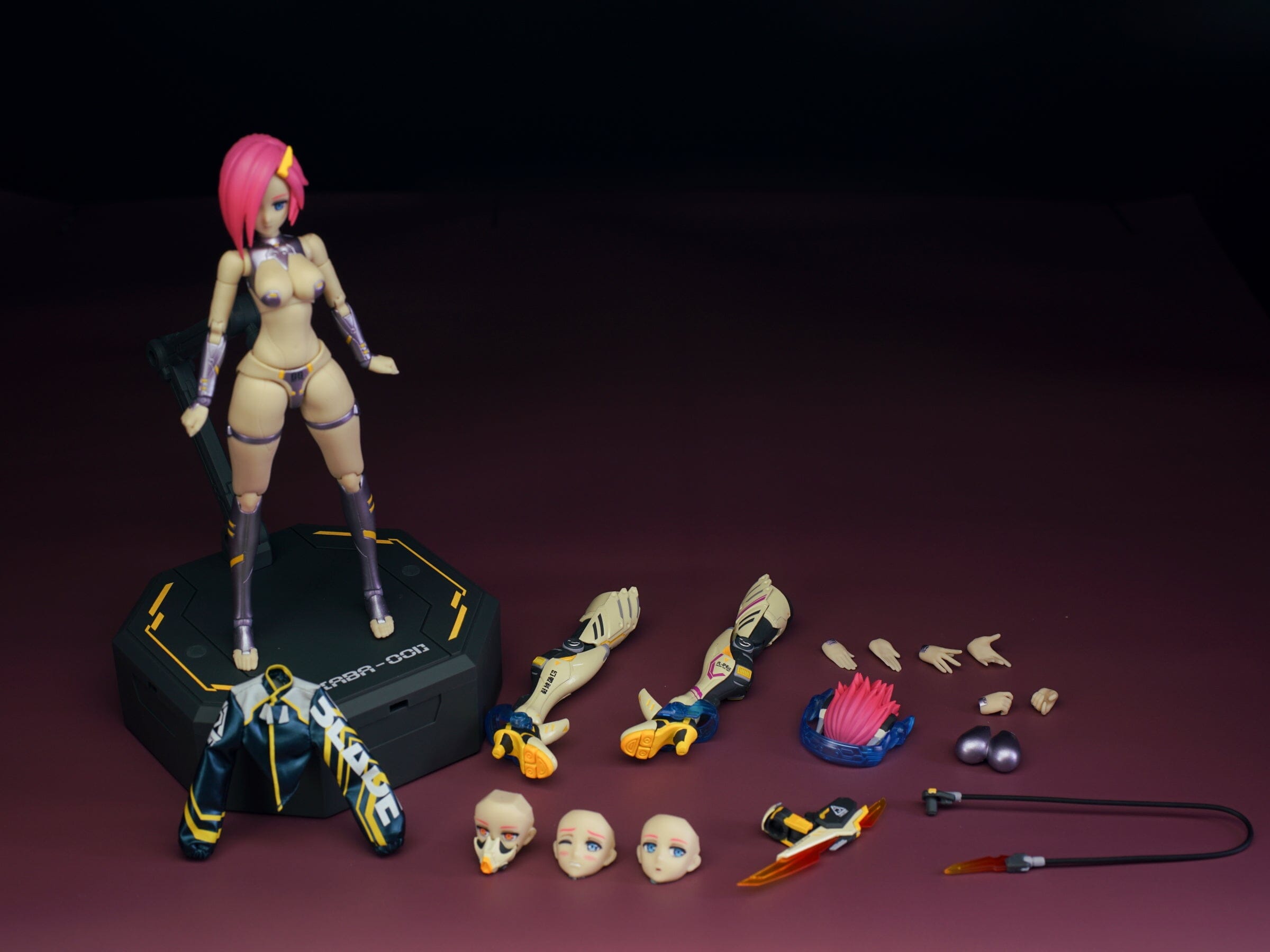 Armed Battle Angels ABA-001 Blade Violet 1/12 Scale Figure