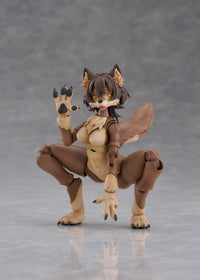 Aoshima Kemopla #KP-02R, Japanese Wolf