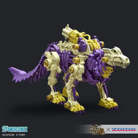 Zoids x Monster Hunter Synergenex Series Gatling Fox Mizutsune Model Kit