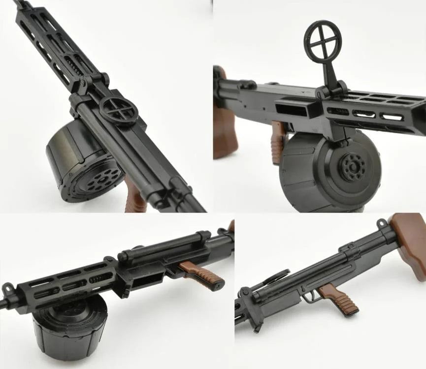 Little Armory LASW01 Strike Witches Road To Berlin Type 99-2 Model 2 Kai 13mm Machine Gun 1/12 Scale Accessory Set