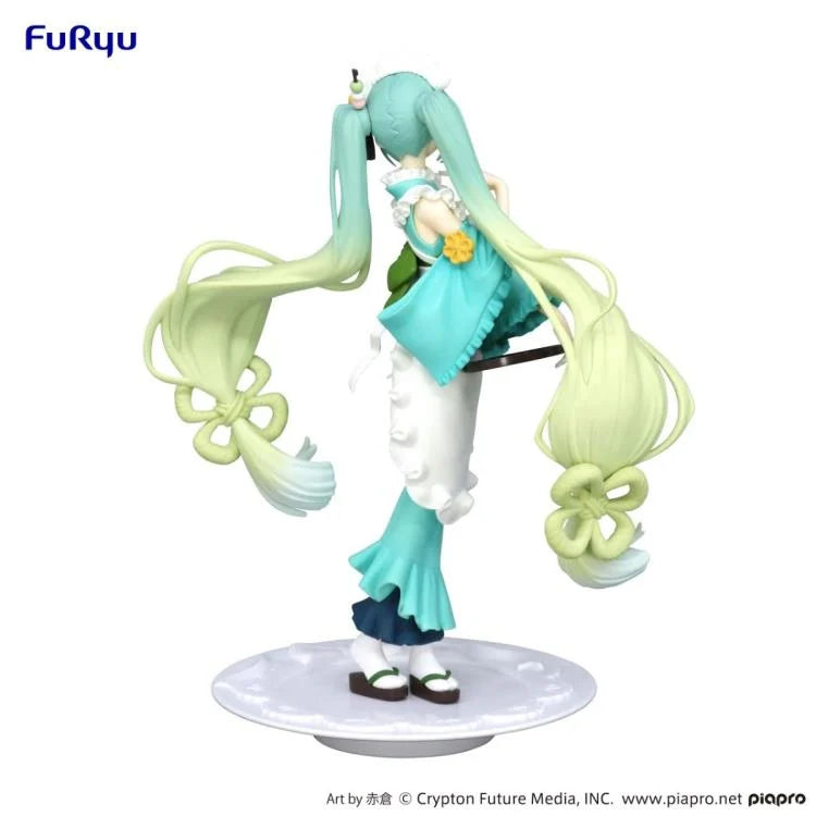 Vocaloid SweetSweets Series Hatsune Miku (Matcha Green Tea Parfait Mint Ver.) Exceed Creative Figure