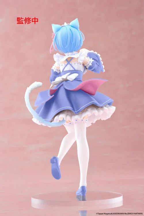 Re Zero Starting Life in Another World Rem (Cat Maid Ver.) Coreful Figure (Renewal Edition)