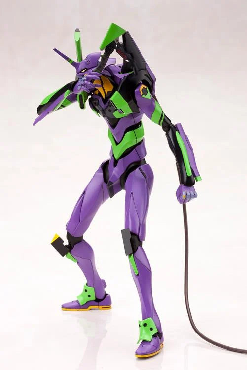 Rebuild of Evangelion EVA Unit-01 with Spear of Cassius Model Kit (Reissue)
