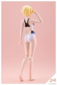 Sousai Shoujo Teien Rui Saotome (Touou High School Competitive Swimsuit) (Dreaming Style White Dolphin) 1/10 Scale Model Kit