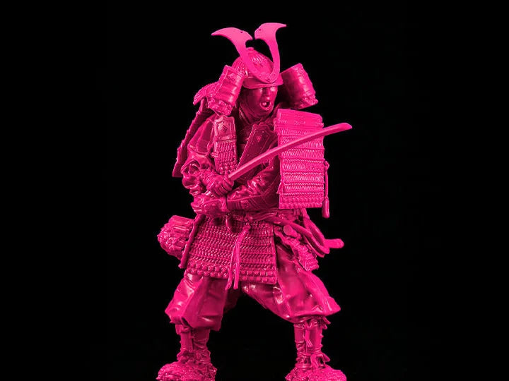 PLAMAX Kamakura Period Armored Warrior (Pink Color Edition) 1/12 Scale Model Kit