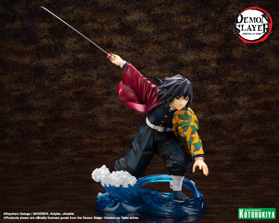 Demon Slayer Kimetsu no Yaiba ArtFX J Giyu Tomioka 1/8 Scale Figure