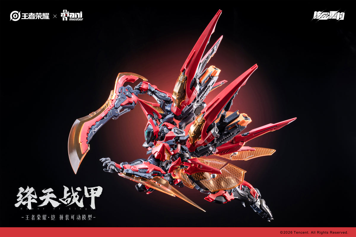 Infinite Dimension Honor of Kings Sun Kai (Crimson Sky Armor Ver.) Model Kit (With Bonus)