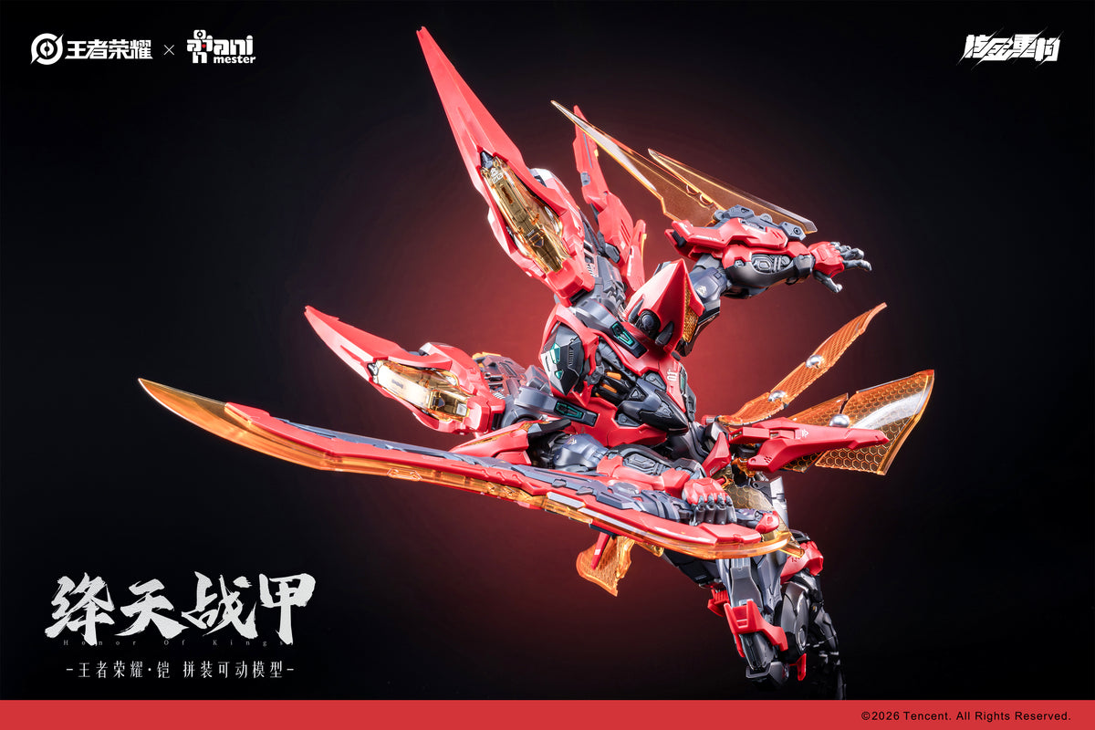 Infinite Dimension Honor of Kings Sun Kai (Crimson Sky Armor Ver.) Model Kit (With Bonus)