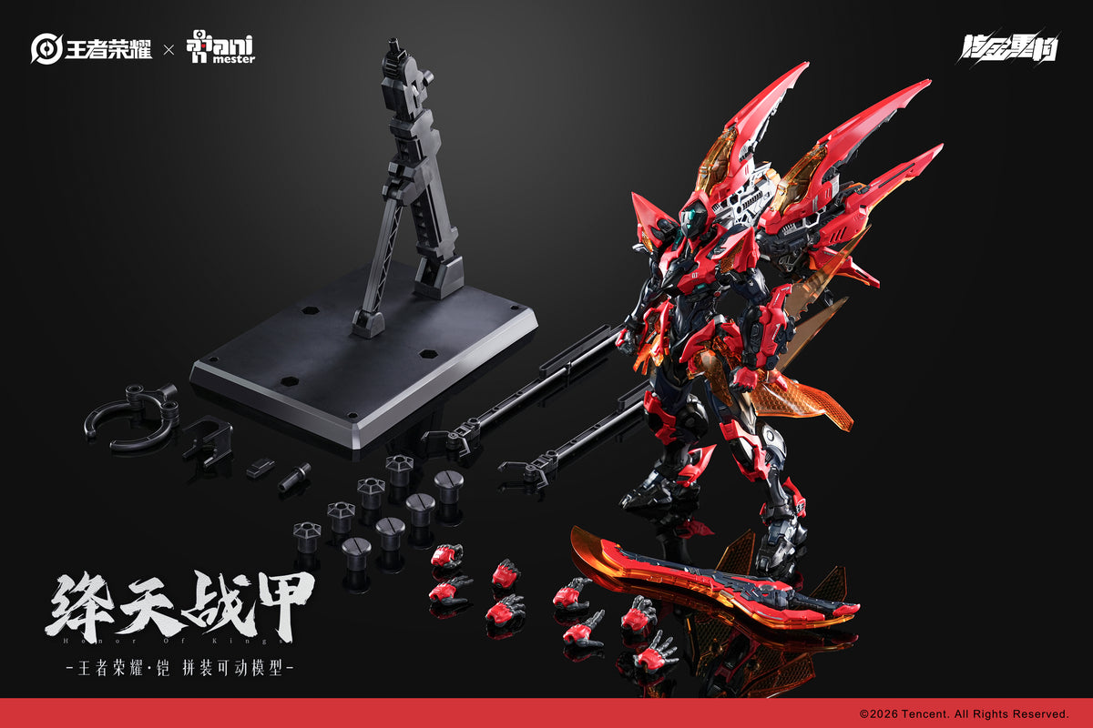 Infinite Dimension Honor of Kings Sun Kai (Crimson Sky Armor Ver.) Model Kit (With Bonus)