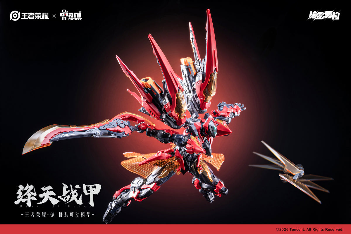 Infinite Dimension Honor of Kings Sun Kai (Crimson Sky Armor Ver.) Model Kit (With Bonus)