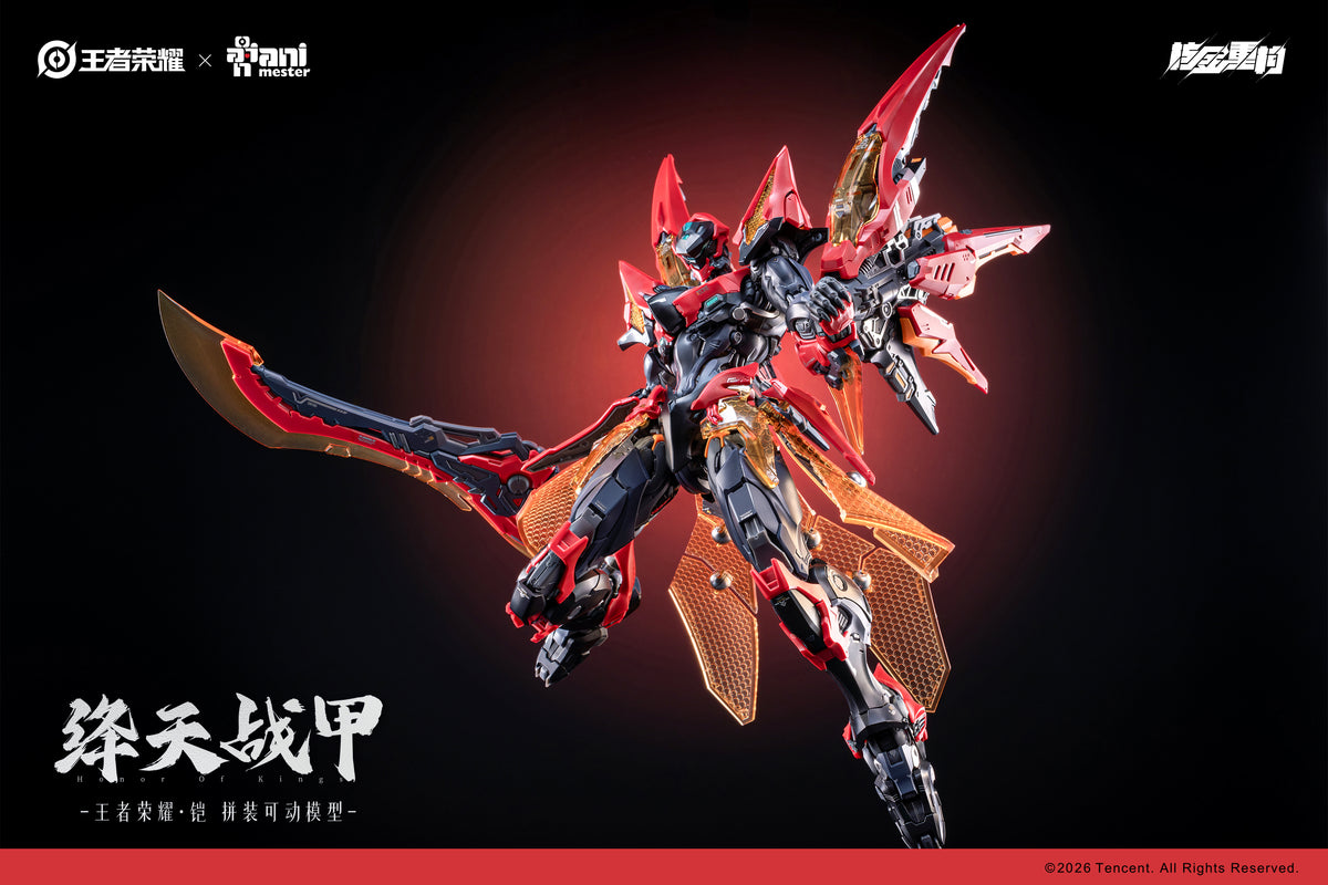Infinite Dimension Honor of Kings Sun Kai (Crimson Sky Armor Ver.) Model Kit (With Bonus)
