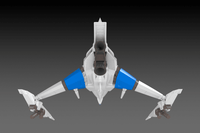Darius 3F-1B Silver Hawk Space Fighter (2P Color) 1/144 Scale Model Kit