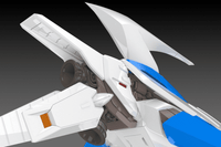 Darius 3F-1B Silver Hawk Space Fighter (2P Color) 1/144 Scale Model Kit