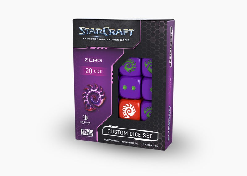 Archon Studio StarCraft: Zerg Custom Dice Set