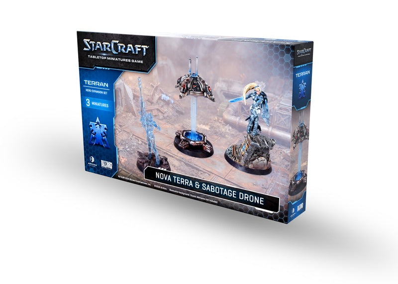 Archon Studio StarCraft: Nova Terra & Sabotage Drone (Terran Hero Expansion Set)