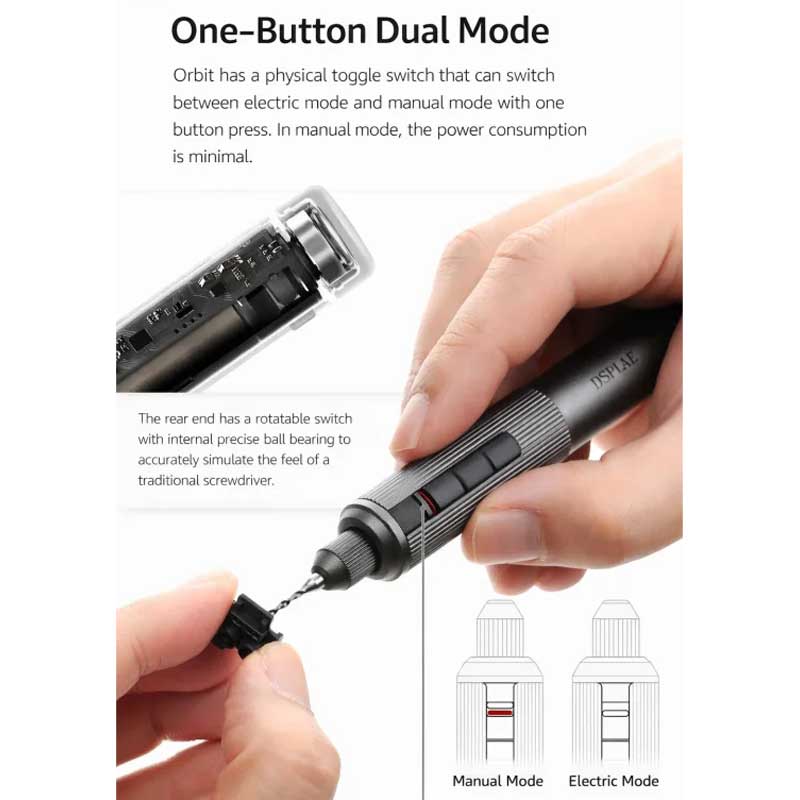 DSPIAE AT-ED01 Orbit Electric Drill (Red)