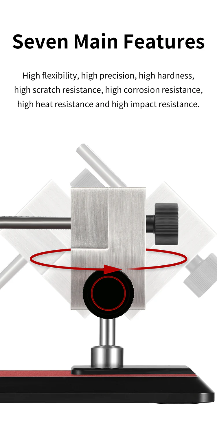 DSPIAE AT-TVB 360 Degree Rotatable Clamp Desktop Model Fixture (Base)