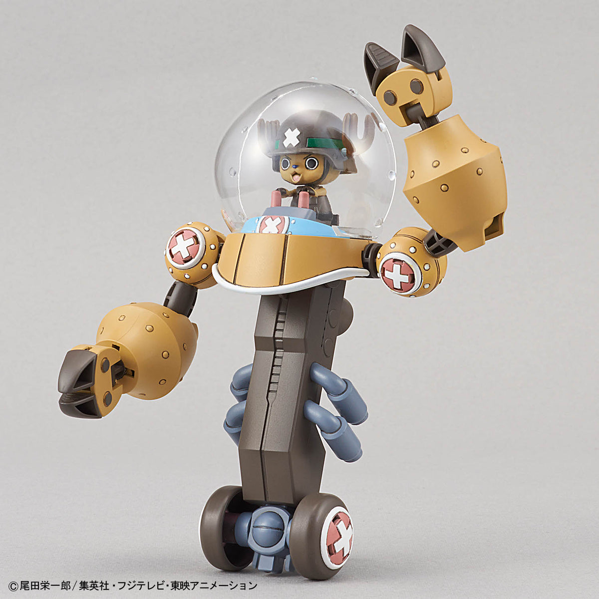 One Piece Chopper Robo 02 Heavy Armor & 03 Horn Dozer Model Kit Set