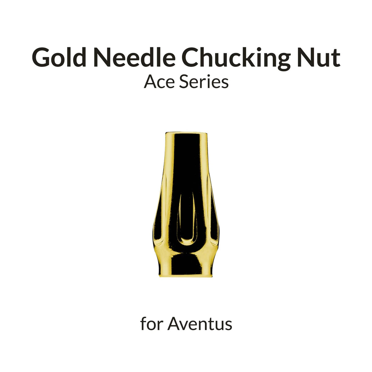 Gaahleri Aventus Gold Needle Chucking Nut