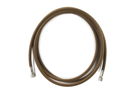 SPARMAX 3M BLACK & ORANGE BRAIDED HOSE, 1/8*1/8