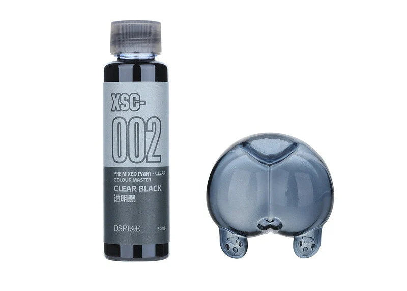 DSPIAE XSC-002 Water Based Pre-Clear Black 50ML