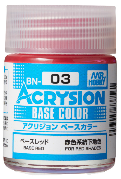 BN03 Acrysion Base Color Base Red 18ml