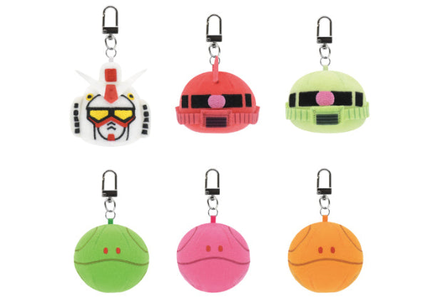 Mobile Suit Gundam Nui Minimini Chibi Nui Mascot Box of 8 Plushies