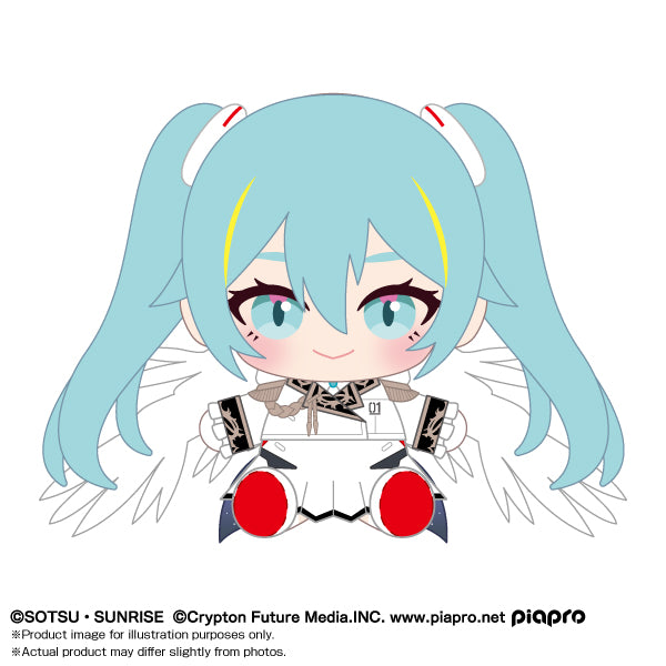 Gundam x Miku Anniversary Special Project Hatsune Miku x Wing Gundam Zero EW Plush