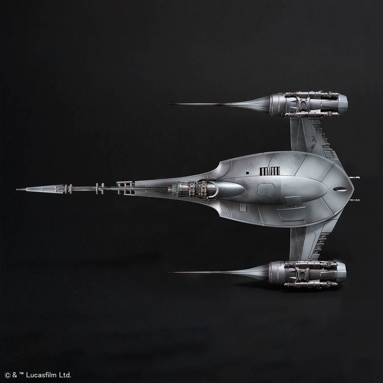 Star Wars The Mandalorian Mandalorian N-1 Starfighter 1/48 Scale Model Kit