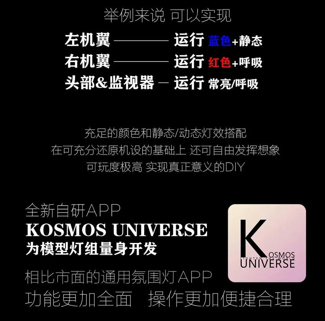 KOSMOS  - MGEX Strike Freedom LED Set