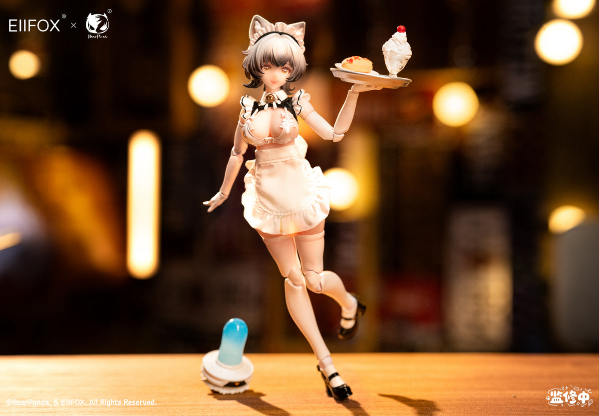EIIFOX Cat Maid Puding 1/12 Scale Figure