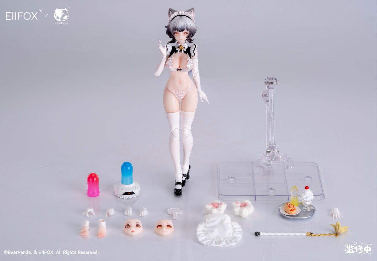 EIIFOX Cat Maid Puding 1/12 Scale Figure