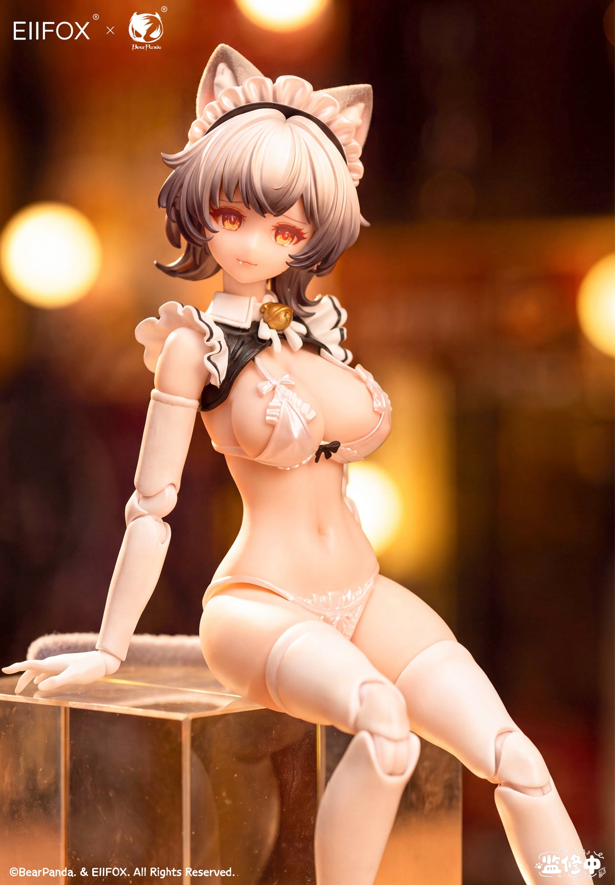 EIIFOX Cat Maid Puding 1/12 Scale Figure