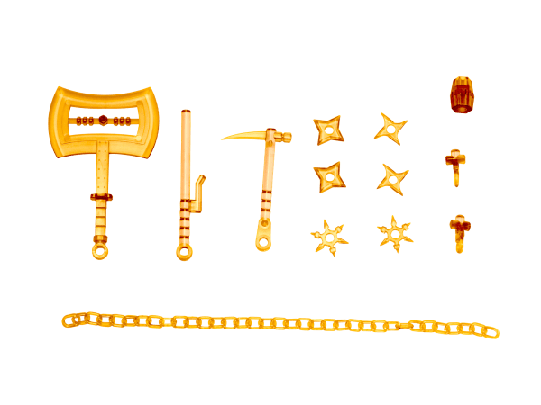 PLA-ACT Option Series 04 Shinobi 2 (Clear Orange Ver.) Accessory Kit
