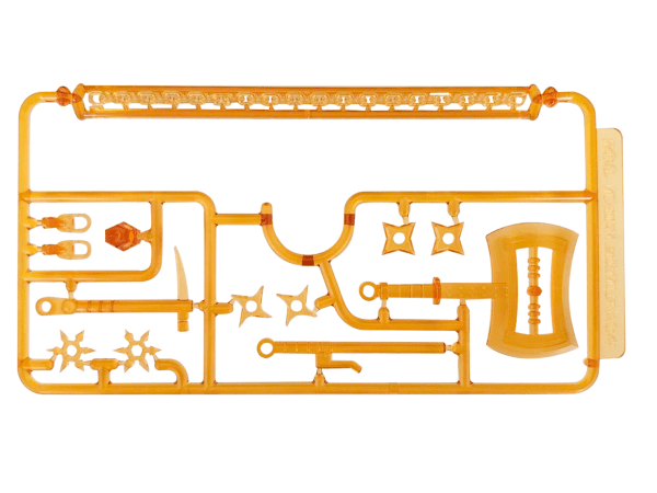 PLA-ACT Option Series 04 Shinobi 2 (Clear Orange Ver.) Accessory Kit