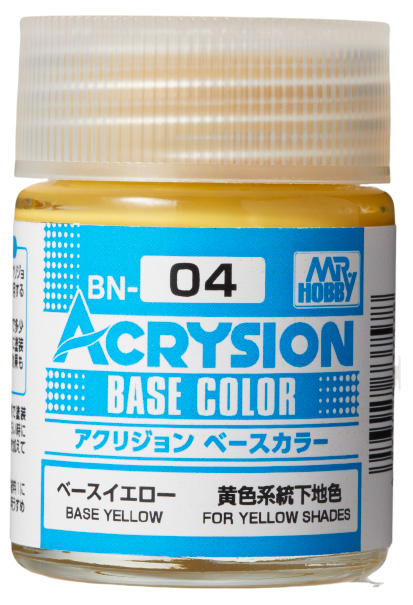 BN04 Acrysion Base Color Base Yellow 18ml