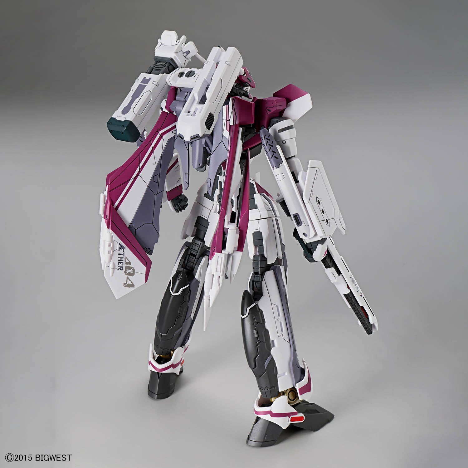 Macross Delta HG VF-31C Siegfried (Mirage Farina Jenius) 1/100 Scale Deluxe Model Kit Set