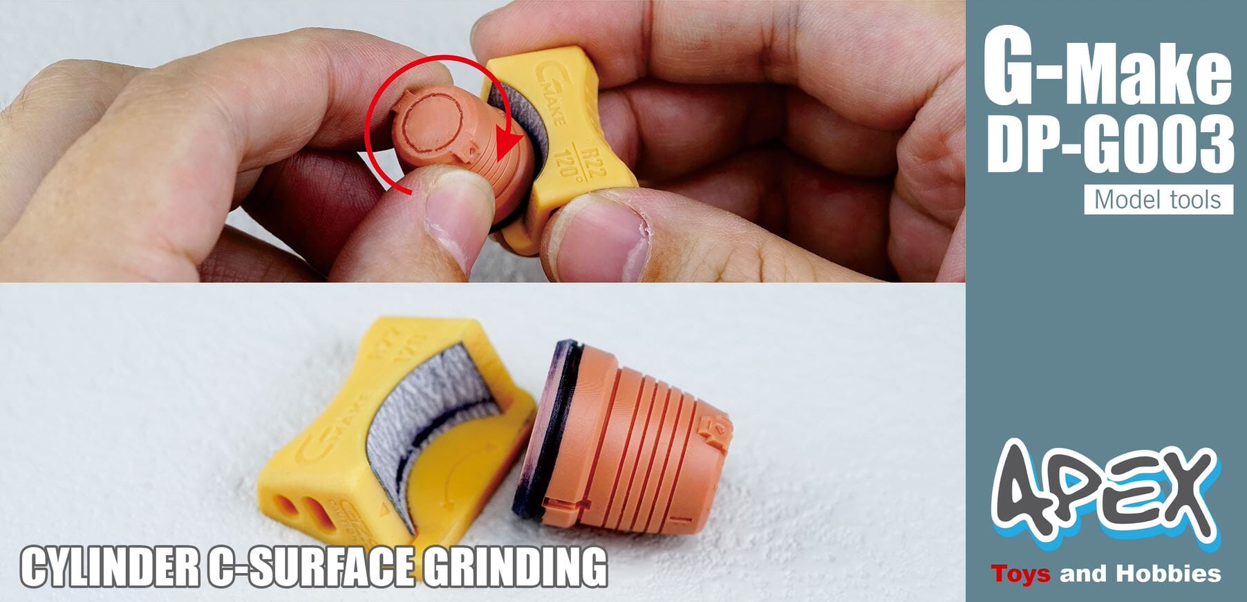 Apex Detailing Parts DP-G002 Cylinder C-Surface Grinding