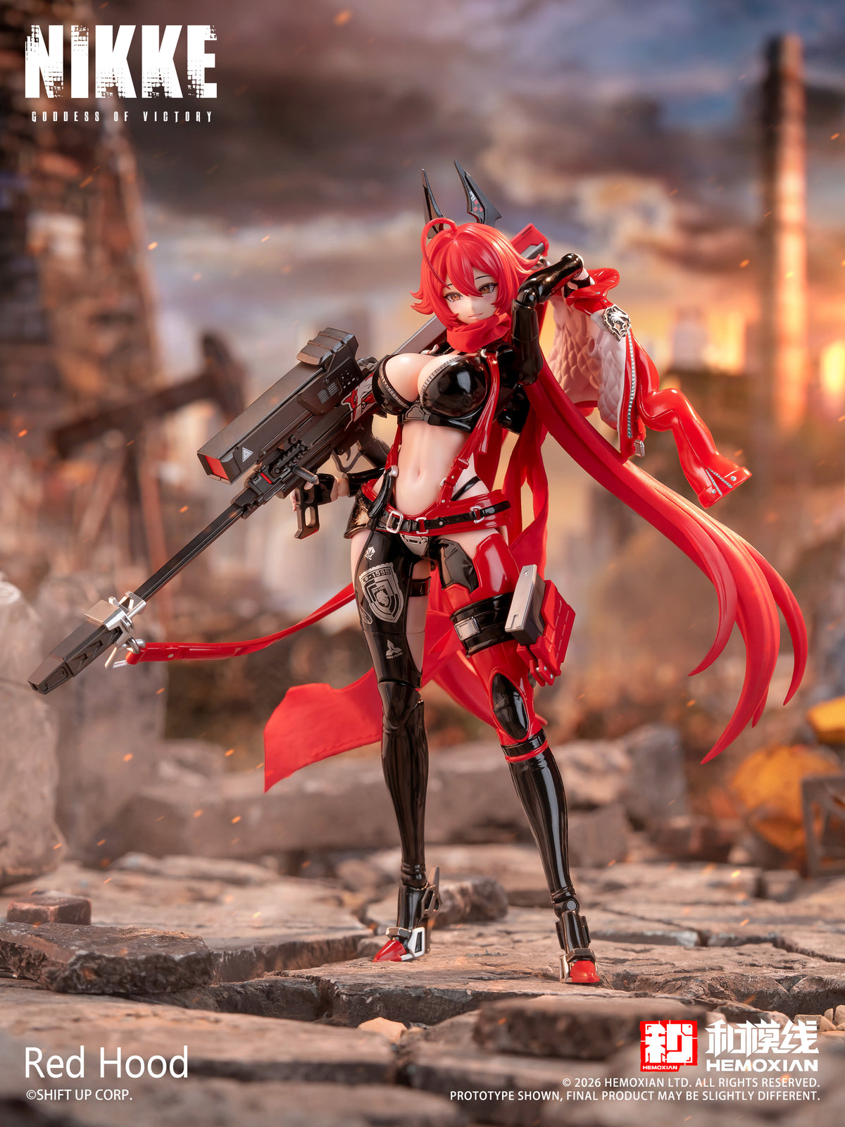 Goddess of Victory Nikke Red Hood 1/12 Scale Model Kit