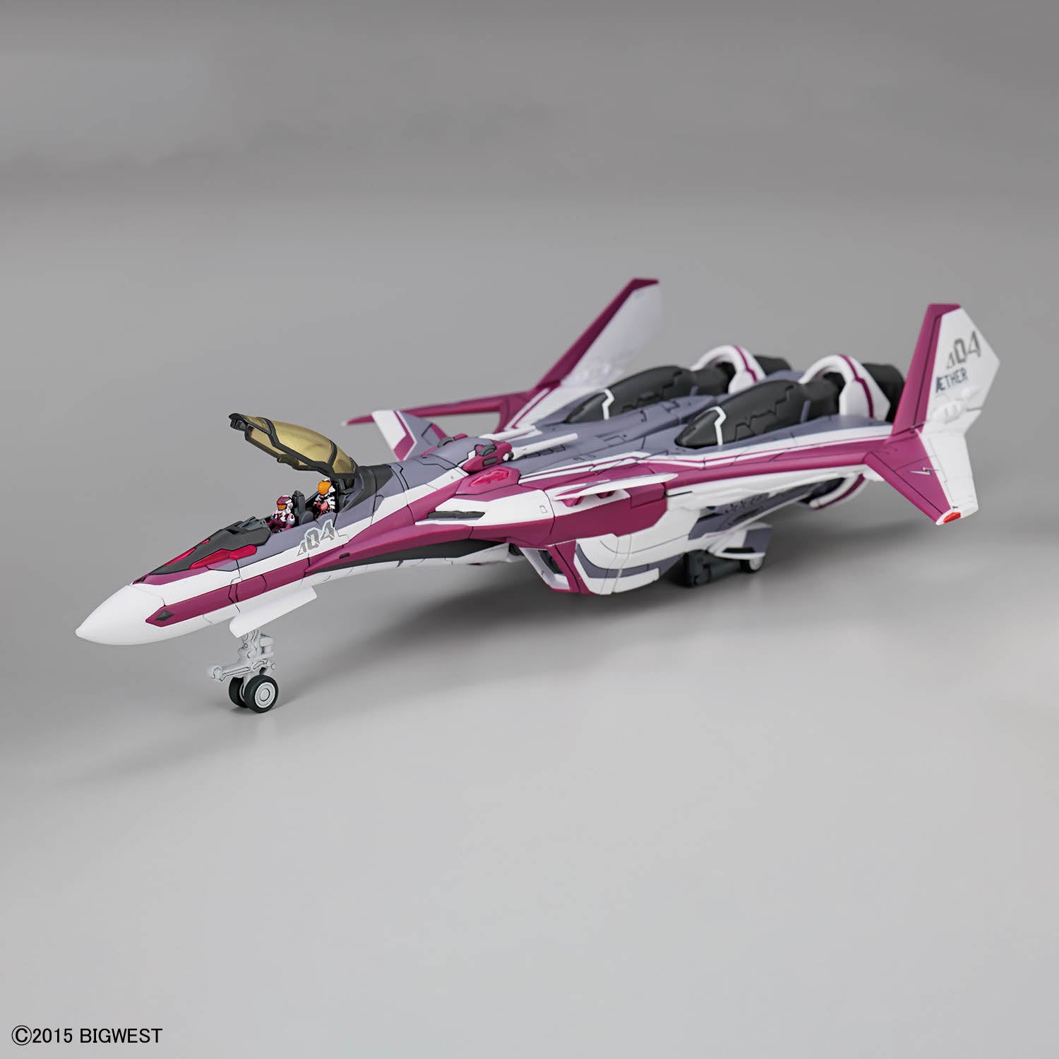 Macross Delta HG VF-31C Siegfried (Mirage Farina Jenius Use) 1/100 Scale Model Kit