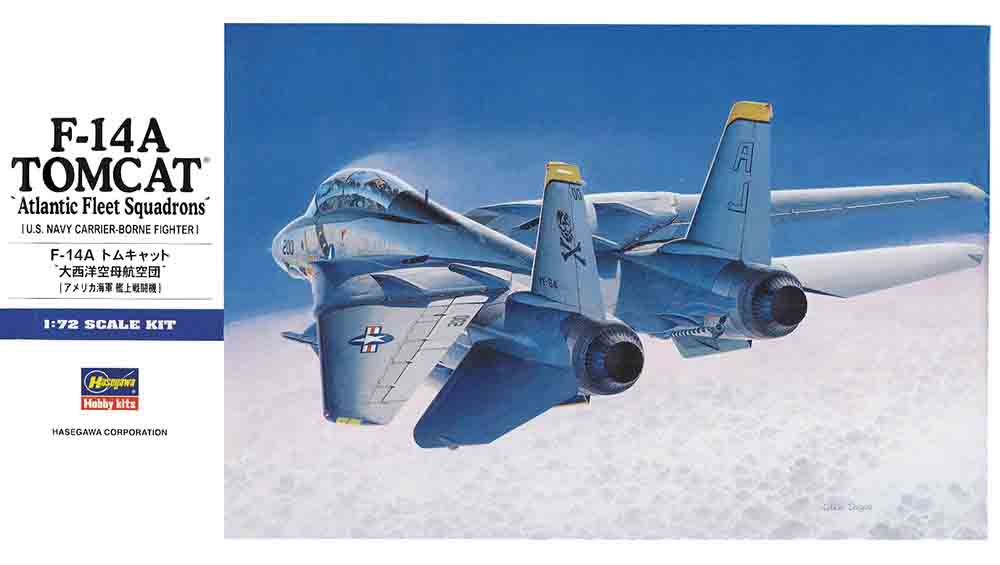 Hasegawa 1/72 F-14A Tomcat (Atlantic Fleet Squadrons)