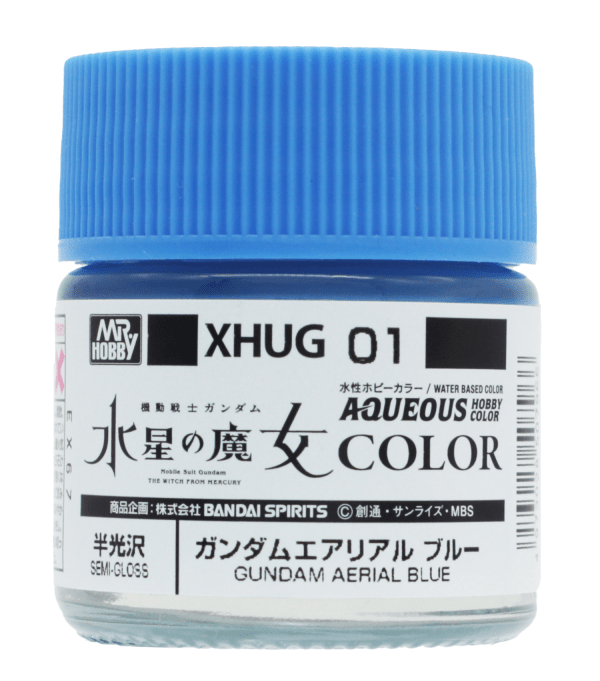 XHUG01 Aqueous Gundam Color Gundam AERIAL Blue (10ml)