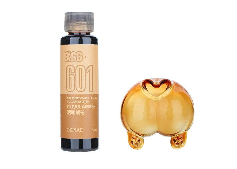 DSPIAE XSC-601 Water Based Pre-Clear Amber 50ML
