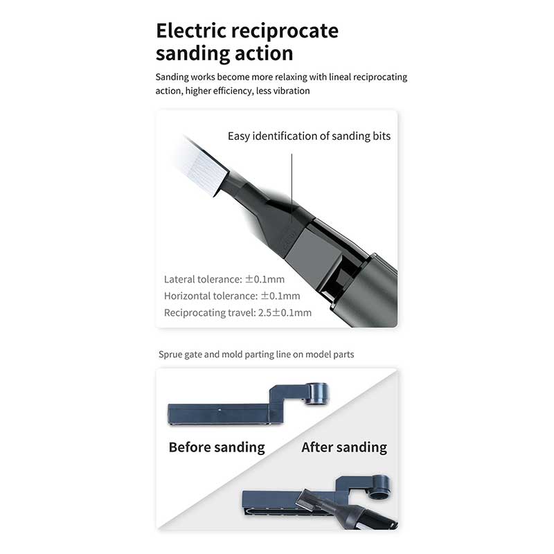 DSPIAE ES-A PRO Reciprocating Sander