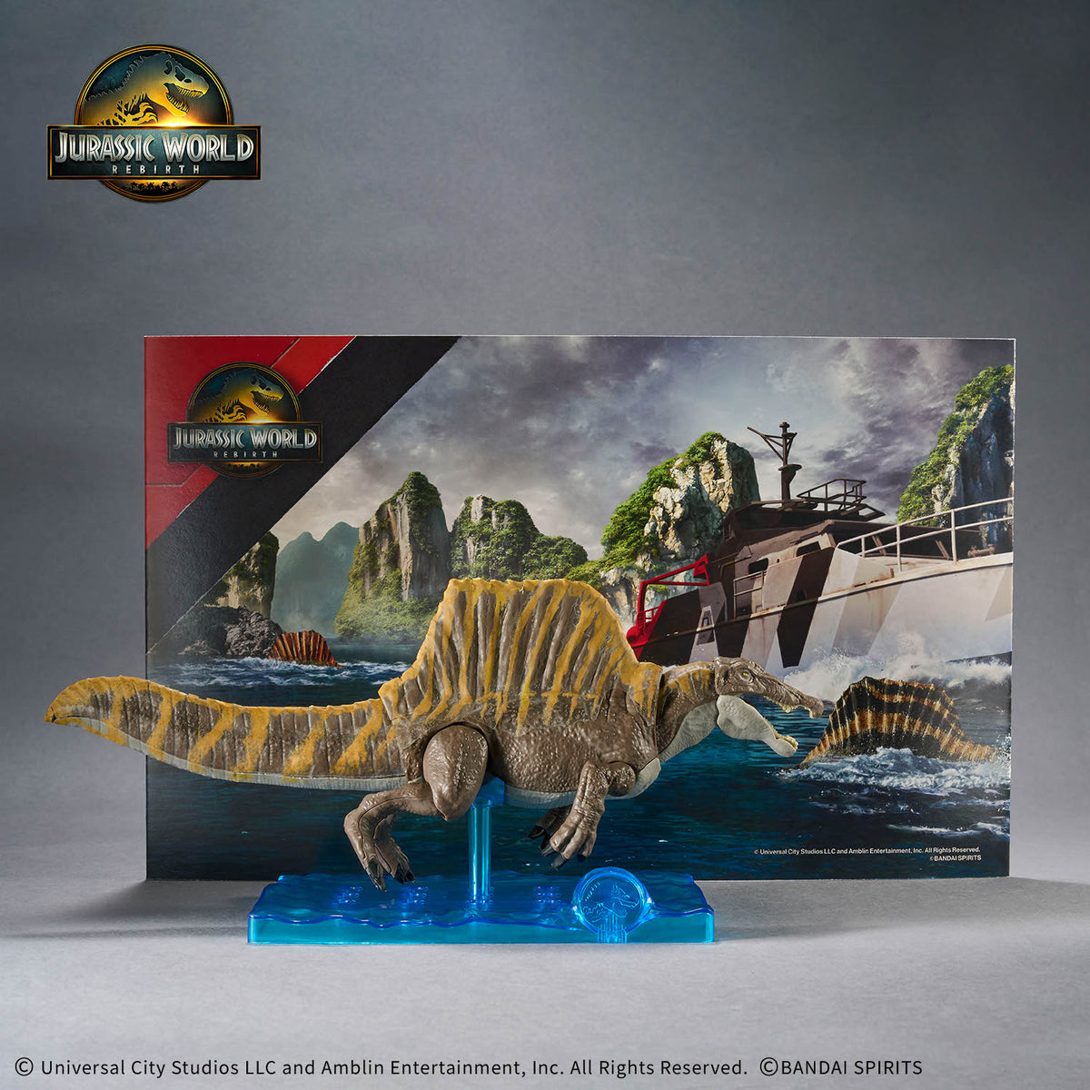 Jurassic World Rebirth Plannosaurus Spinosaurus Model Kit