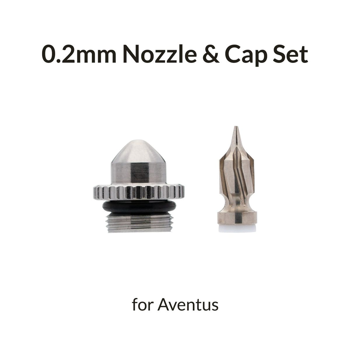 Gaahleri Aventus II 0.2mm Vortex Nozzle & Cap Set