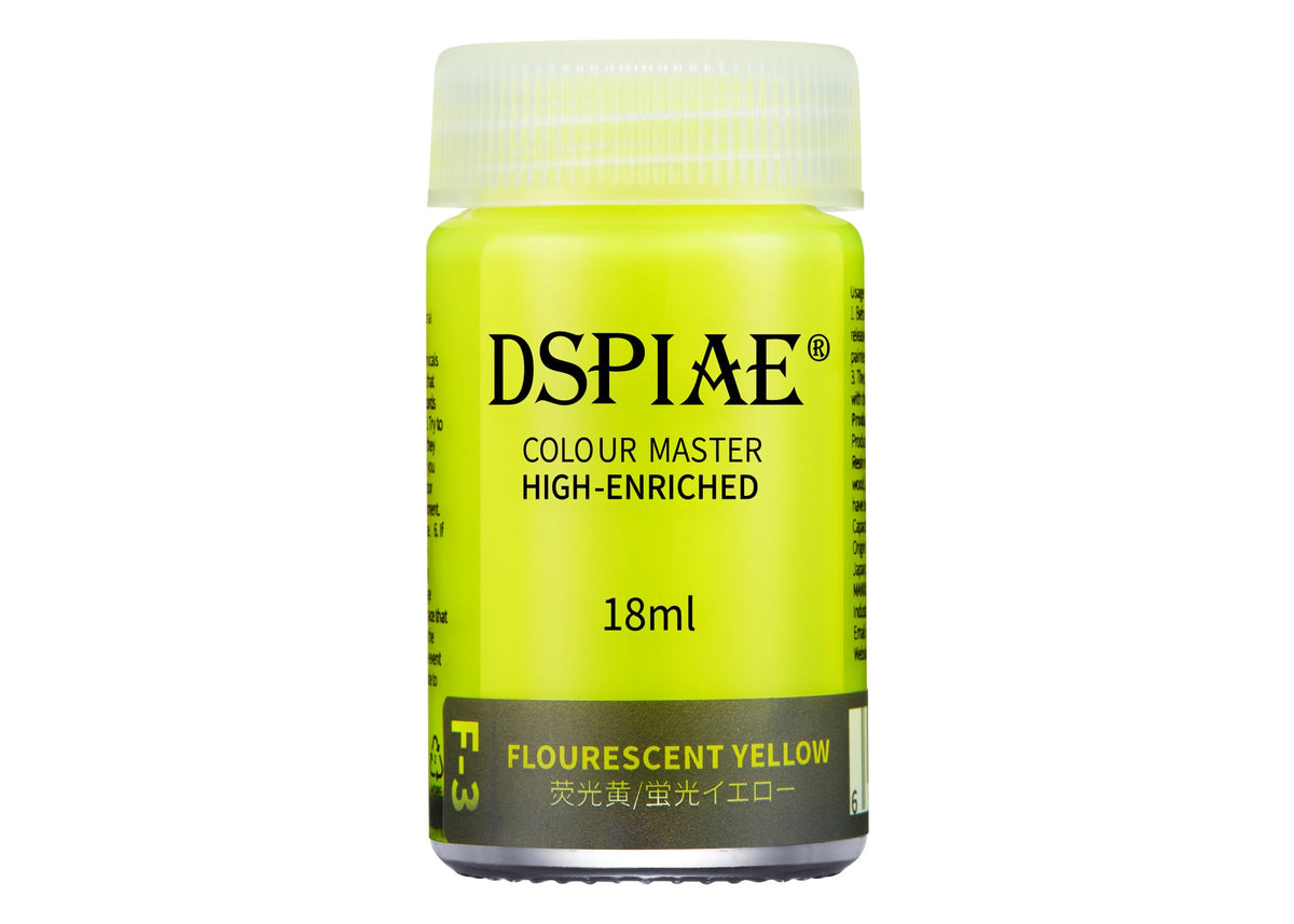 DSPIAE F-3 Lacquer Flourescent Color Flourescent Yellow
