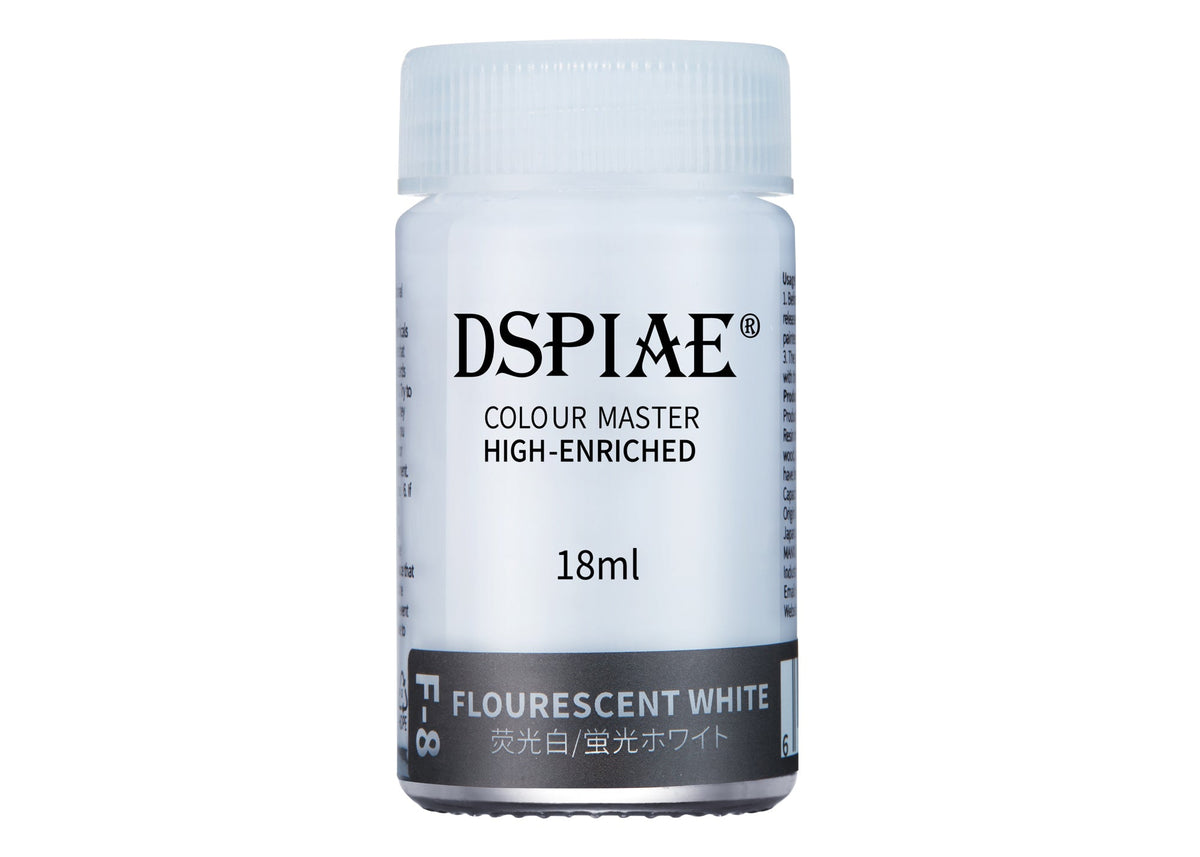 DSPIAE F-8 Lacquer Flourescent Color Flourescent White