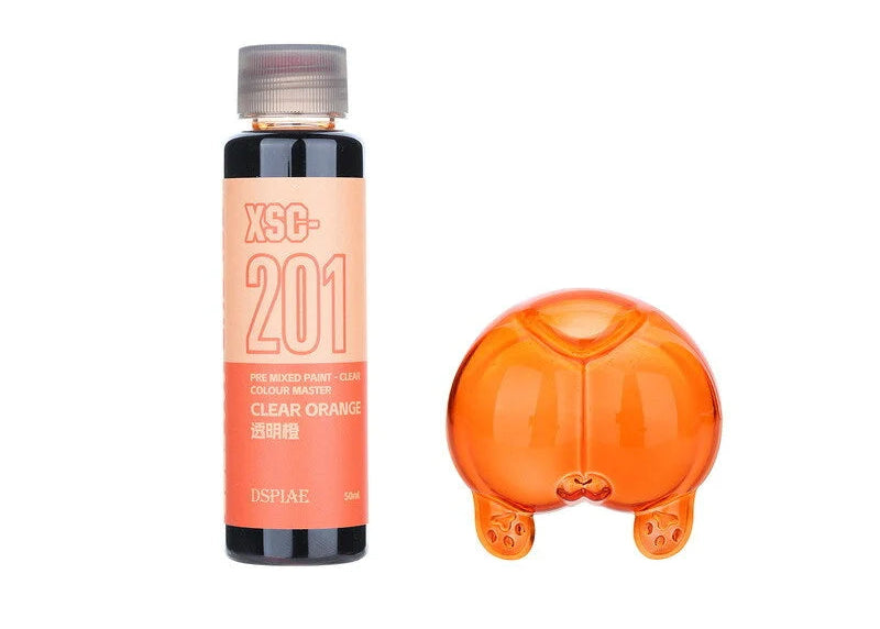 DSPIAE XSC-201 Water Based Pre-Clear Orange 50ML
